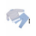 3 Piece Boys Trousers Set With Pockets And Zipper, Age 1, 5