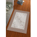 Silky Brown Carpet Cover With Marble Pattern