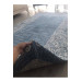 Modern Blue Carpet Cover With Silk Frame Decoration