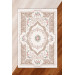 Silk Velvet Light Brown Colored Core Pattern Elastic Carpet Cover