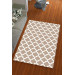 Silk Velvet Light Brown Colored Cup Pattern Elastic Carpet Cover