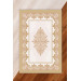 Light Brown Velvet Cover Decorated With Elegant Decorations