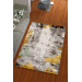Silk Velvet Gray Color Jet Pattern Elastic Carpet Cover