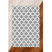 Silk Velvet Gray Color Cup Pattern Elastic Carpet Cover