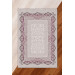 Silk Velvet Gray Color Ottoman Pattern Elastic Carpet Cover
