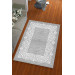 Silk Velvet Gray Color Waterway Pattern Elastic Carpet Cover