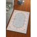 Silk Velvet Pink Blue Color Frame Pattern Elastic Carpet Cover