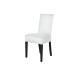 White Lycra Velvet Dining Chair Cover