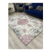 Gray Velvet Decorated Turkish Carpet Cover