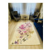 Modern Velvet Carpet Cover With Colorful Flowers