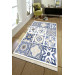 Blue Office Carpet Decorated With Chinese Motifs