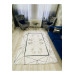 Turkish Silk Rug Case With White Marble Pattern