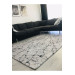 Gray Carpet Cover With A Velor Marble Pattern