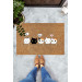 Doormat With Hi Hello Written By Cute Kittens