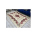 Beige Carpet Cover With Silk Decorations And Flowers
