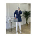 Womens Navy Blue Jacket, Standard Size