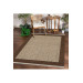 Brown Fringed Digital Carpet Curl Appearance Room Living Room Carpet