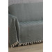 Natural Sofa Cover Green Covering The Arms 180X300