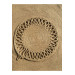 Bohemian Wicker Rope Rope Wall Plate White 6 Pieces