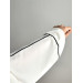 Piping Design Abaya White