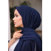 Medina Silk Shawl Dark Blue