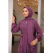 Medina Silk Shawl Purple