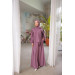 Medina Silk Prayer Dress With Shawl Rose Grove