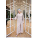 Hijab Crepe Double Suit Beige