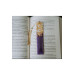 Gold Leaf Epoxy Bookmark 1 Piece, Purple