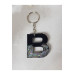 ميدالية مفاتيح ايبوكسي هولوجرام فضة مزينة
