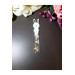 Epoxy Gold Leaf Real Dried Flower Bookmark With Rabbit Figure