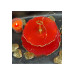 حامل فاكهة طبقتين من الايبوكسي احمر مزين