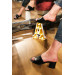 Womens Black Sandal With 5 Cm Heel Aymood