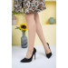 Womens Shoes With 11 Cm Black Heels, Elegant And Comfortable