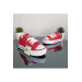 Lace Up Red Unisex Baby Kids Sneaker Linen Sports Shoes 21