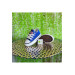 Lace Up Blue Unisex Kids Sneaker Linen Sports Shoes Blue 20