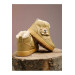 Furry Waterproof Orthopedic Unisex Children's Winter Boots Yellow 22