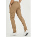Mens Cargo Pants, Camel And Light Beige, Two Piece, L