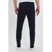 Mens Navy And Light Beige Cotton Pants, Two Pieces, 34