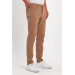 Mens Cotton Trousers Comfortable Spring Camel, Size 34