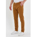 Mens Chino Pants Comfortable And Classic Tan, Size 33