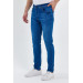 Mens Classic Blue Lycra Jeans, Size 38