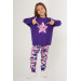 Girl Powers Pink Girl Tracksuit Set