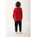 Red Boy Tracksuit Set