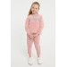 Licensed Retro Pink Girls Tracksuit Set