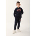 New York Navy Blue Boy Tracksuit Set