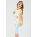 Rolypoly Keep Smiling Girl Capri Set