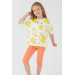 Rolypoly Lemon Girl Capri Set