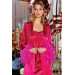 Satin Nightgown Dressing Gown Set