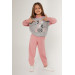 Star Gray Girl Tracksuit Set